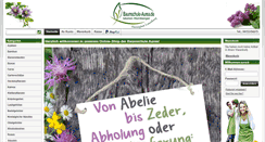 Desktop Screenshot of baumschule-aurea.de