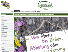 Tablet Screenshot of baumschule-aurea.de